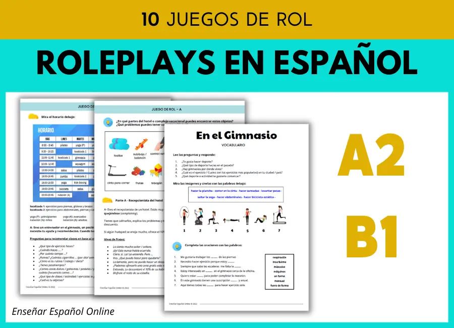 roleplays-espanol-a2-b1