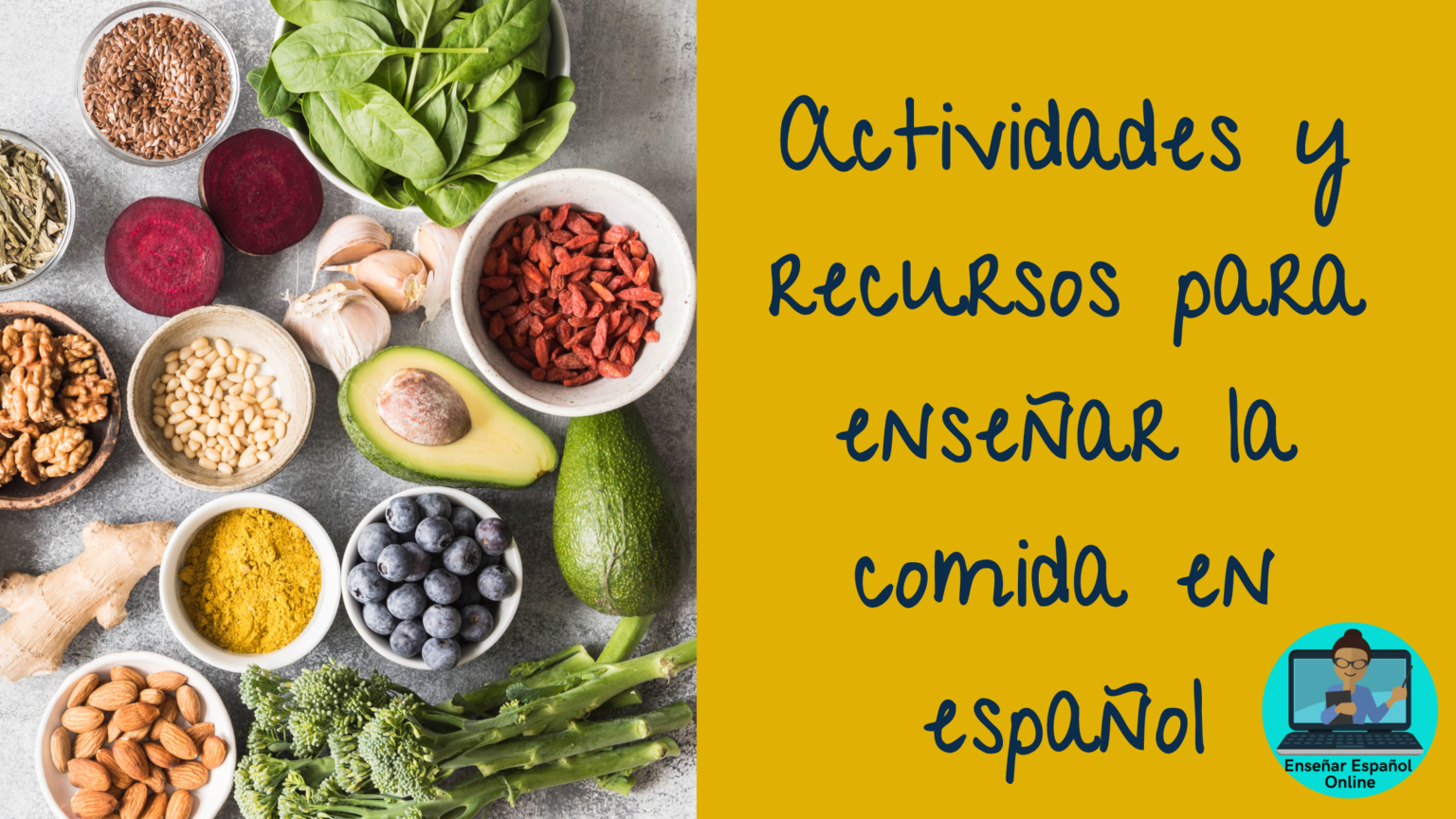 Actividades de vocabulario: la comida y las bebidas en español ...