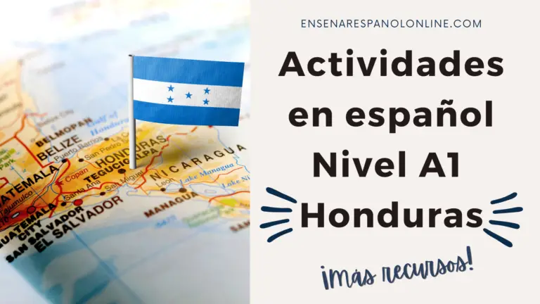 Actividades en español Nivel A1 Honduras