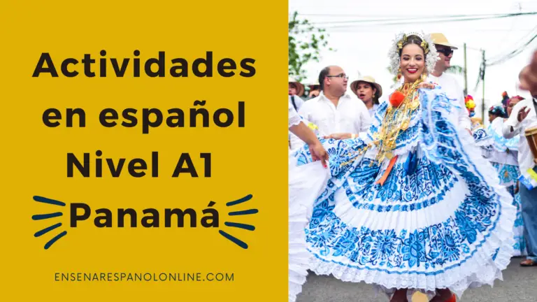 Actividades en español Nivel A1 Panamá