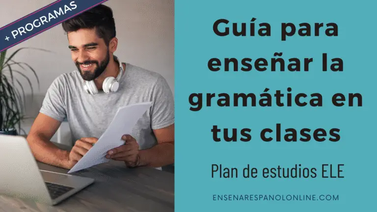 Guía para enseñar la gramática en tus clases